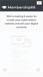 Mobile Screenshot of membership66.com